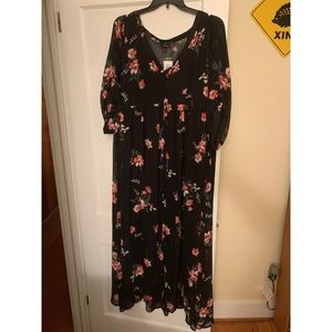 Torrid Floral Maxi Dress